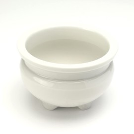 Ise - Miyachu - Incense Burner 4 inch White [With Miyachu Sticker]