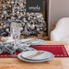 smøla Design Table Runner Christmas I Winter Table Runner Red