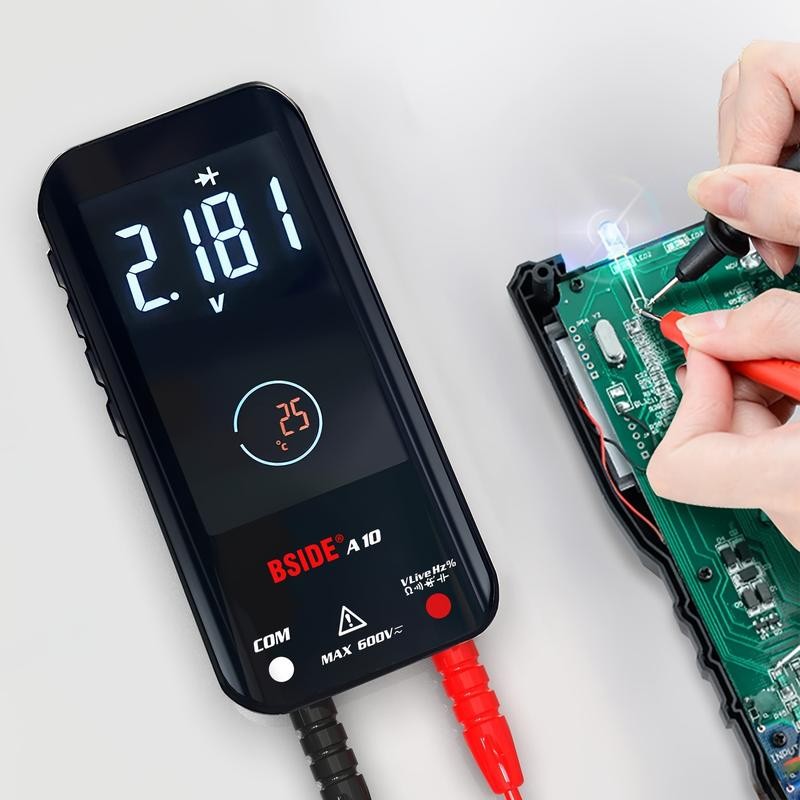 6000 Counts Intelligent Digital Multimeter - Long-Lasting Rechargeable, Advanced Smart,