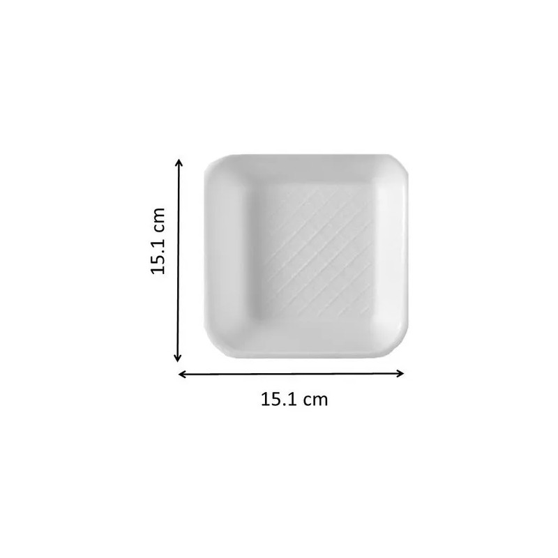 Naliplastic 200 Pz Charola Plato 066 4 Pqt Con 50