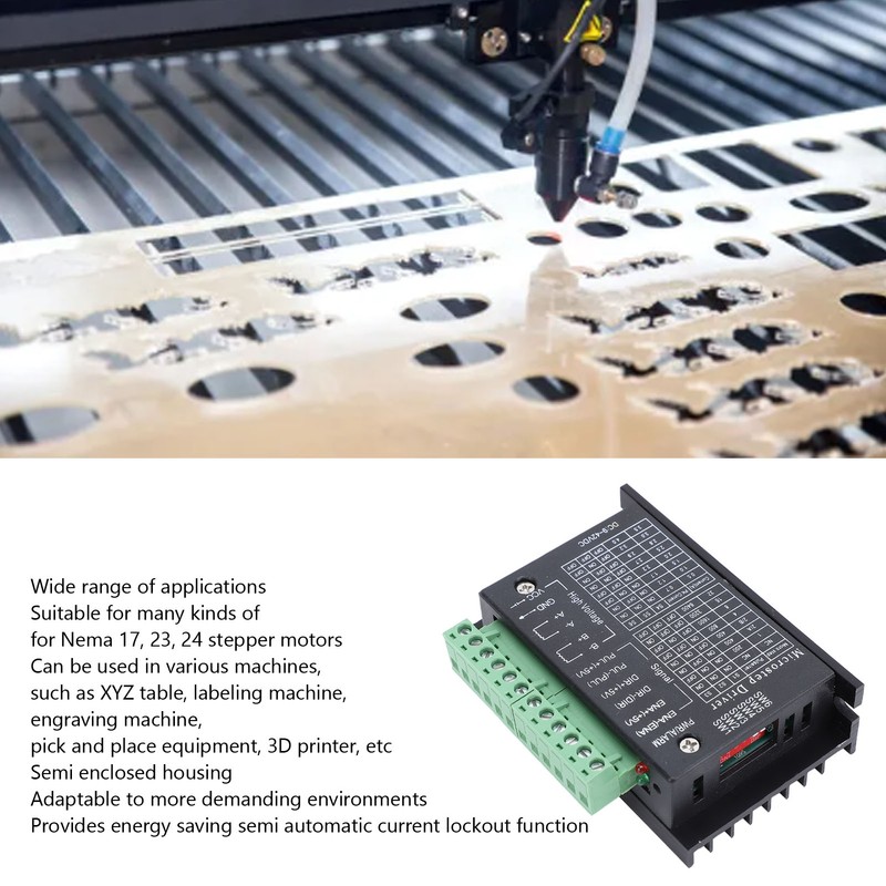TB6600 4A DC9‑42V Stepper Motor Driver for 42 57 86