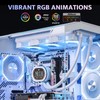 darkFlash DH360D V1.2 All-in-one Liquid CPU Cooler with Display, CPU