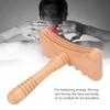 Wooden Gua Sha Tool Portable Rounded Edges Wood Scraping Massage