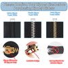 Domthent Zipper Repair Kit,#5 Zipper Pull Replacement,76pcs Fix a Zipper
