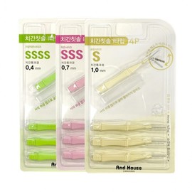 Andhouse interdental brush I type 4P sanitary cover interdental brush S and 632 5ea