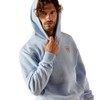 ARIAT Men's Logo Hoodie, Sage Heather, Large