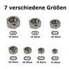 330-Piece Set of Hex Nuts in Accordance with DIN 934