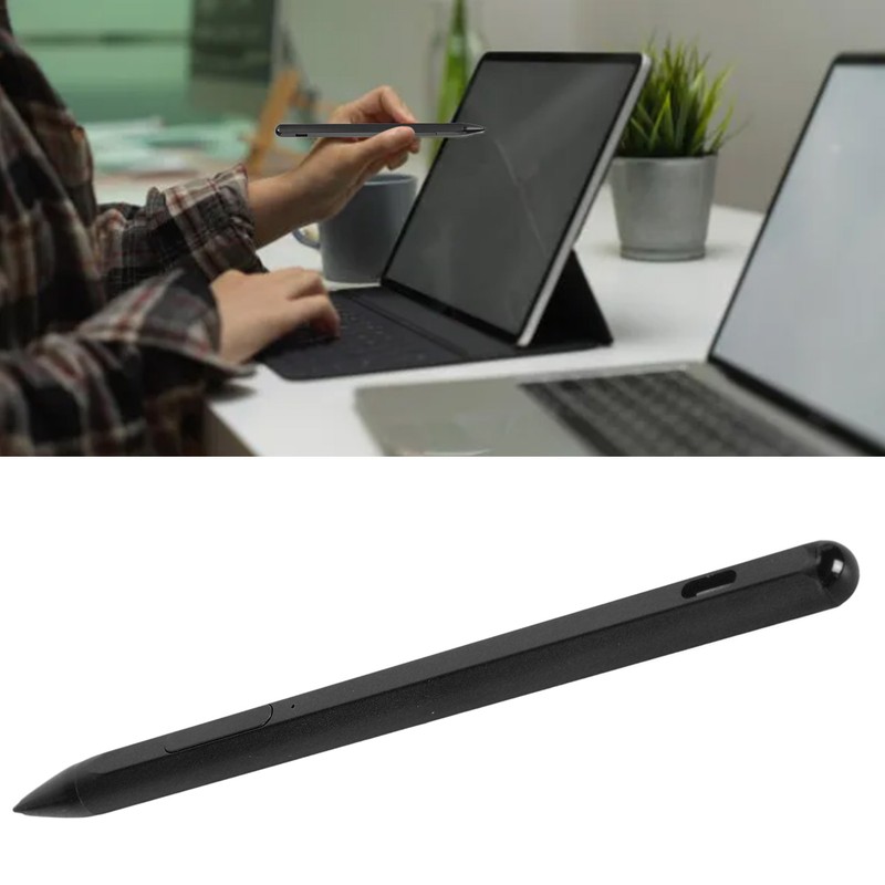 Laptop Stylus Pen with 3 Replacement Nibs Palm Rejection Rechargeable