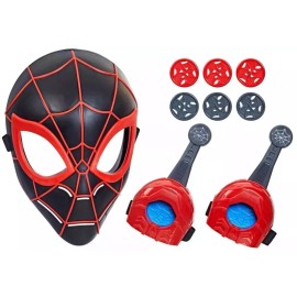 Hasbro Miles Morales Mask & Gauntlet Blasters Role Play Set