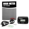 Hardline Products HR-8061-2 Hour Meter/Tachometer for up to 2-Cylinder Engines
