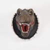 Syfunlv Wall-Mounted Dinosaur Sculpture, 8.6 * 6.2 * 5.5in Dinosaur