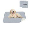 Luvore Washable Pee Pads, 2 Packs Fast Absorption Reusable Puppy