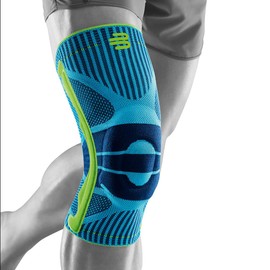 BAUERFEIND Sports Knee Support - Knee Brace for Athletes with Medical Grade Compression - Stabilization and Patellar Knee Pad (Rivera, L)