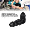 90 Degree 8 AN Flare Bulkhead Adapter Reusable Flare Hose