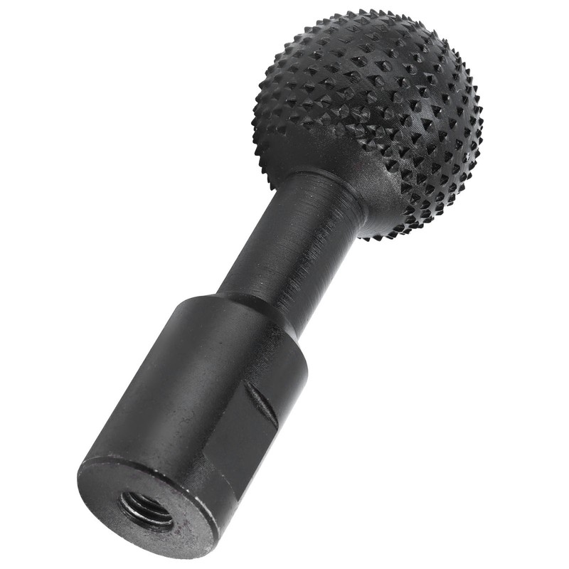 10mm Spherical Rotary Burr Wood Carving Drill Head Carbon Steel