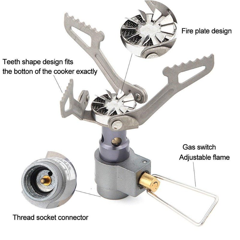 BRS Outdoor BRS-3000T Ultra-Light Titanium Alloy Miniature Portable Picnic Camping