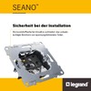 LEGRAND, SEANO 765061 Data Socket 2 x RJ45 Insert Category
