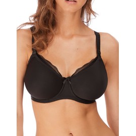 Freya Women's Pure Uw Moulded Nursing Bra, Black,34 H US /34 FF UK