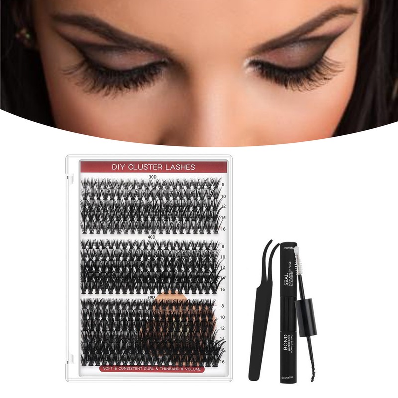 Eyelash Extension Kit Individual Curl False Lash DIY Extension Kit