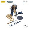JOYTOY Warhammer 40K Ultramarines Levantus with Power Sword, Stormshield and