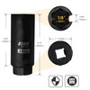 EWK 7/8" (22mm) Oxygen Sensor Socket, 3/8" Drive O2 Sensor