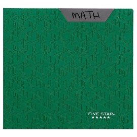 Five Star 2-Pocket Folder, Plastic Folder with Stay-Put Tabs, Fits 3 Ring Binder