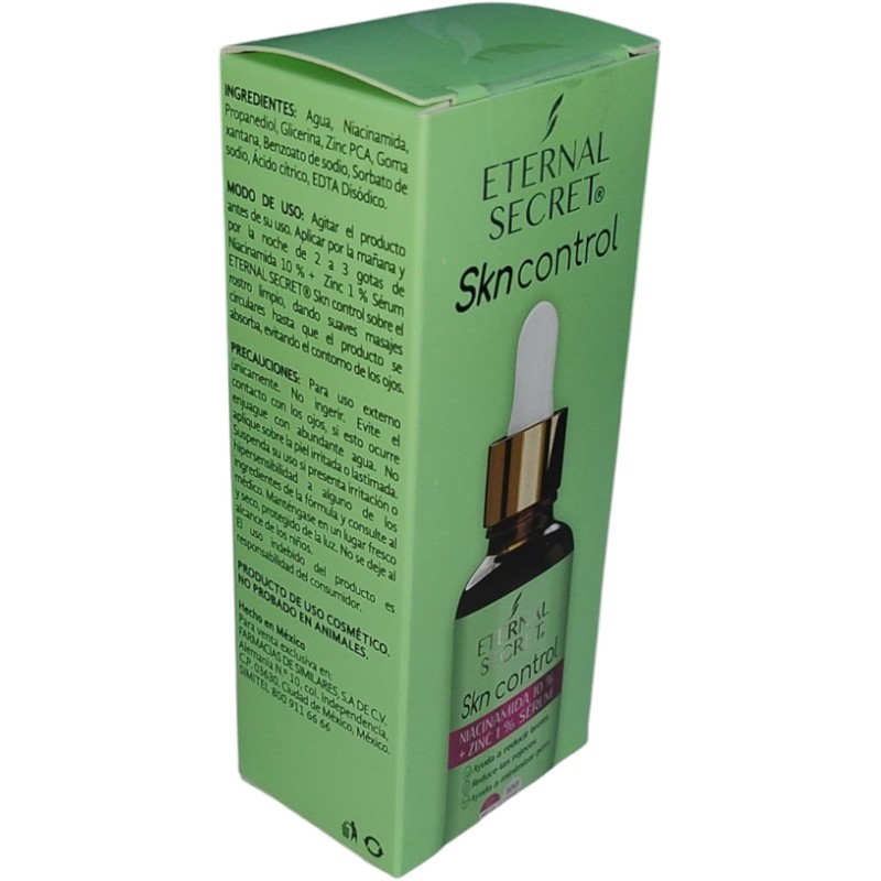 Sérum facial niacinamida + zinc