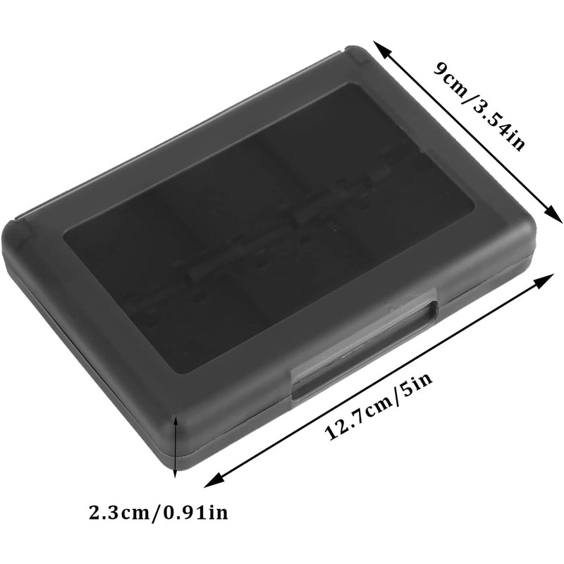 3DS カセットケース SDカード　 ソフトケース ゲームソフト カードケース メモリカード収納　大容量 24枚入り　 (ホワイト)