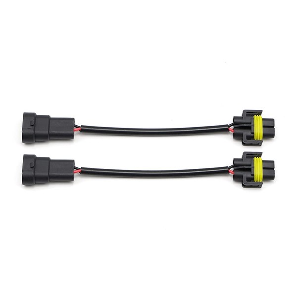 Dreamseek 2 cables de luz convertidores macho H8/H9/H11 a 9006/HB4