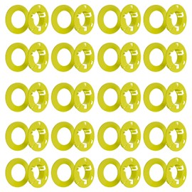 OHLECTRIC 25 Pack - Polypropylene Bushing for Metal Studs with 2x4 Inches - Protects Wire Insulation from Abrasion - Allows Smooth Wire Pulling - Grommet Protector