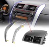 GXARTS Center Dash A/C Outlet Air Vent Panel And Strip