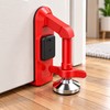 Portable Door Stop Alarm for Travel – Adjustable Metal Door