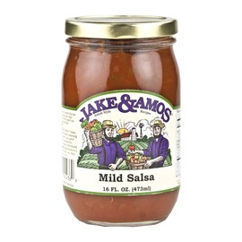 Jake & Amos Mild Salsa, 16 Oz. Jar (Pack of 2)