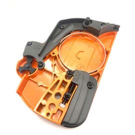 COEOPNC 544097902 Clutch Cover Chain Brake Assembly 544097901 445 440 Chainsaw Orange and Black Iron Cover Replacement Durable for Husqvarna