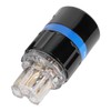 Monosaudio Connector Transparent Pure Copper GoldPlated Audio Power Connector (F105G