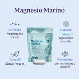 Magnesio Marino Francés B-fit 90 Cápsulas