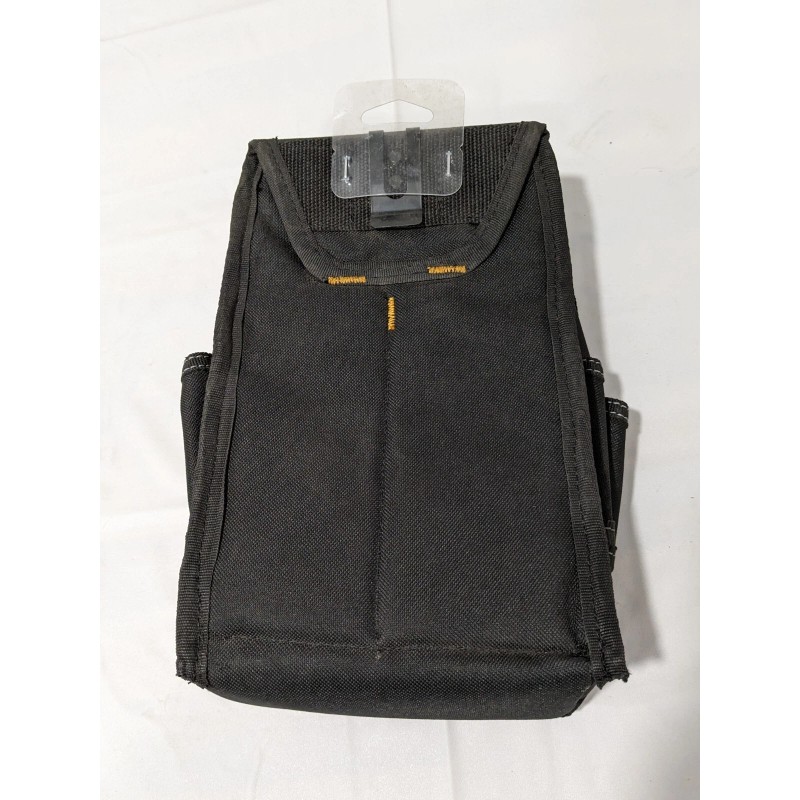 CLC Zippered Pouch: 11 Pockets, Polyester, Black 1524