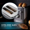 Calphalon 2-Slice Bagel Bread Toaster Extra Wide Slots, Stainless Steel,
