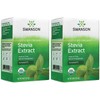 Swanson Stevia Extract - Certified Organic Calorie-Free Sweetener 75 Packets