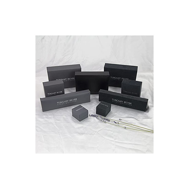 Tuscany Silver Five White Cubic Zirconia Bubble Pendant