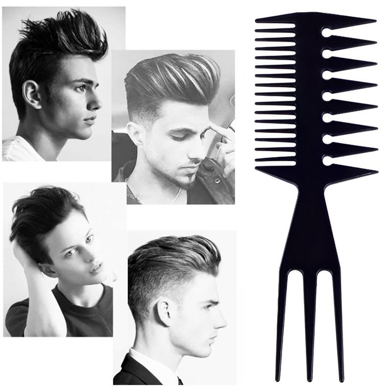 JDXun 1 Piece Wide Comb, Double Sided Wide Coarse Tooth