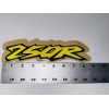 HONDA CR250 SWINGARM THICK 21 mil GLOSS DECALS GRAPHICS VINTAGE