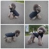 Lovelonglong Waterproof Fleece-Lined Winter Vest for Dogs Button Style Dog