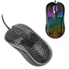 Wired Mouse Lightweight Hollow Out Ergonomic Optical Sensor USB Computer