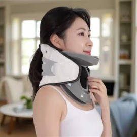목견인 치료기 가정용 견인기 거북목 경추 관리 목보호대 Cervical Traction Device Home Neck Traction Herniated Disc Treatment Cervical Collar [One]