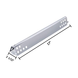 Sunshineey Grill Replacement Parts Repair Kit for Charbroil Advantage Series 4 Burner 463344116 466344116 Gas Grill, SS Grill Pipe Burners, Heat Plate, Adjustable Crossover Tube G4328M00W1 G3610003W1