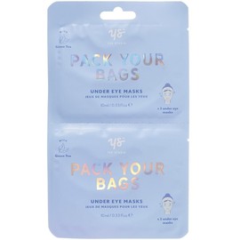 Pack your bags Set of 2 Eye Masks Green Tea