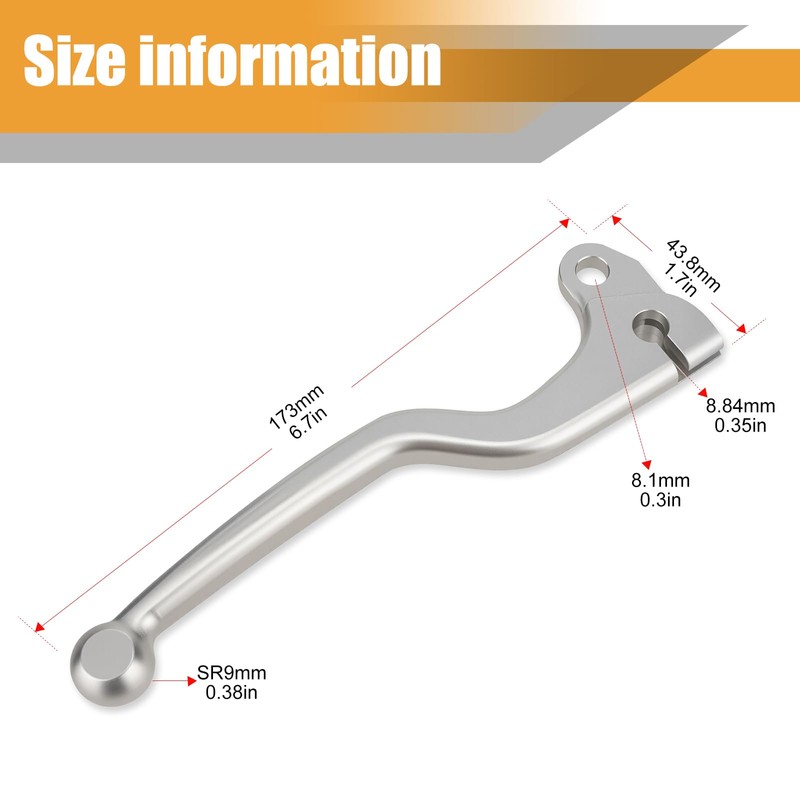 ASPNH 53178-K28-305 Motorcycle Replacement Clutch Lever Left Hand for Honda