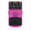 Behringer Hd-300 Heavy Distortion Guitarra Distorsion Color Rosa