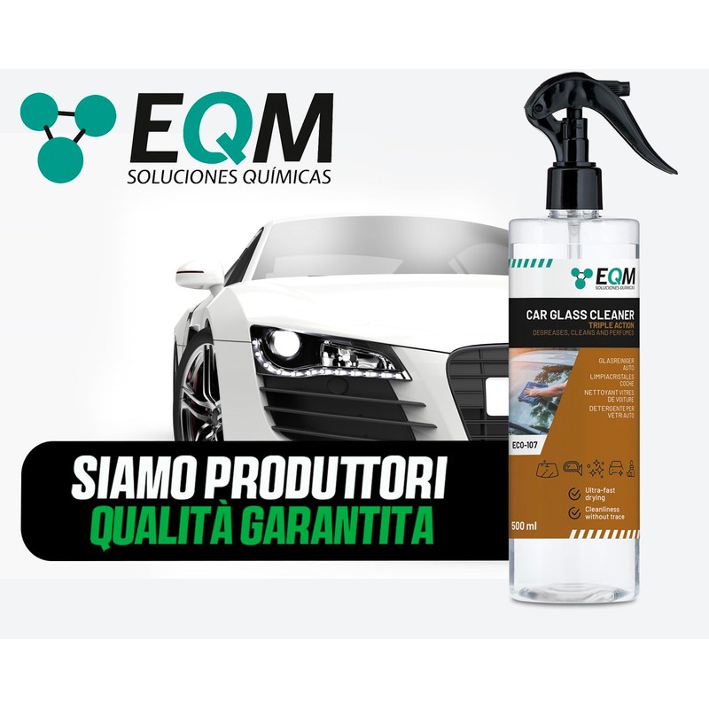 EQM - ECO-107 - Detergente Vetri Auto - 500 ML